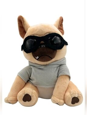 Gimme Swag Some Frenchie Named Apollo Plush Toy Bulldog Dog Limited Edition NWT